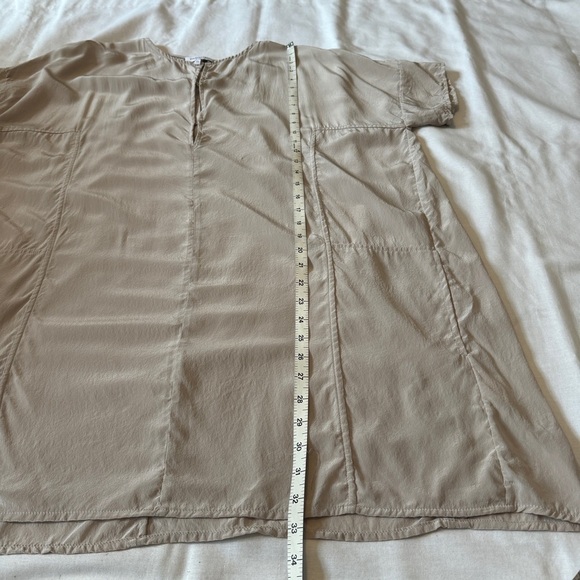 Emerson Fry XS 100% Silk Oversized Tunic or Mini Dress w/ Pockets - Picture 5 of 7